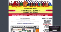 Desktop Screenshot of podrecznikiuzywane.com